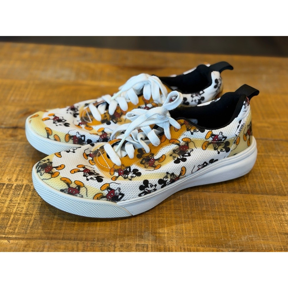 Mens Size 9.5- Vans X Disney - Mickey Mouse - UltraRange Sneakers Rapidweld EUC